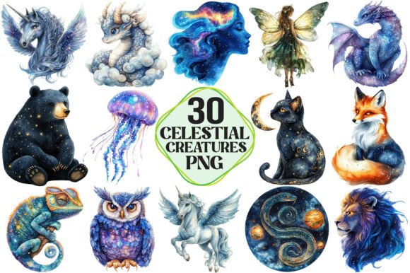 Download Celestial Fantasy Creatures - Fantasy Collection