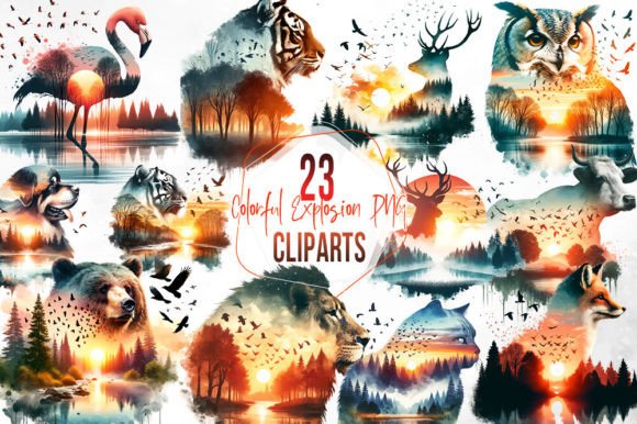 Download Wildlife &amp; Nature Scenes Animals Clipart - Wildlife Collection