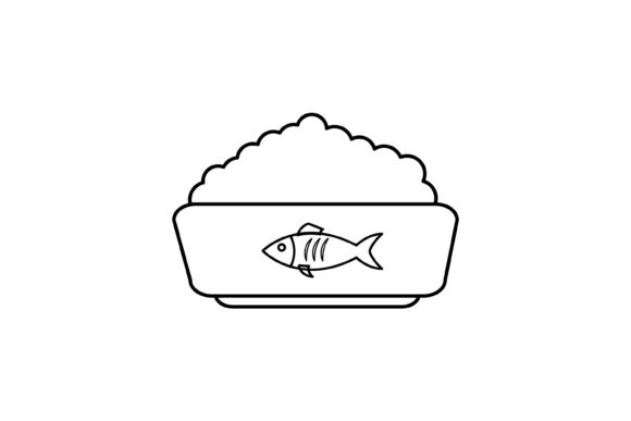 Download Food Icon Carvian Cup Outline Design - Premium Resources