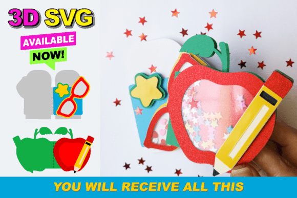 Download Shaker Teacher Card 3D SVG - 3d svg Collection