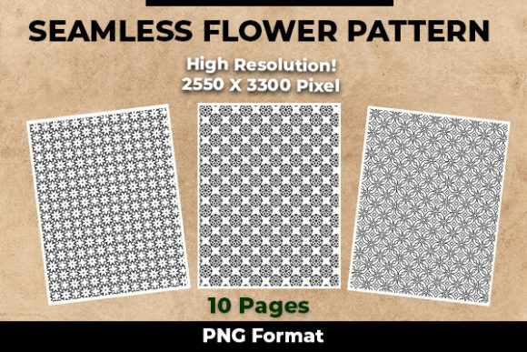 Download Flower Pattern Outline Design - Premium Bundle